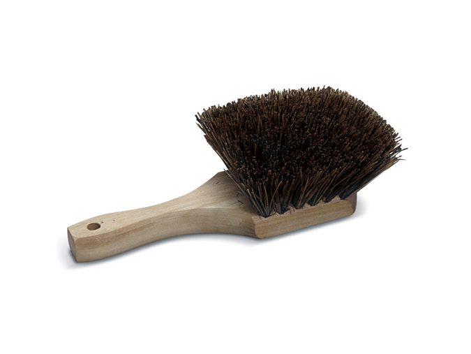 Malish Short Wooden Handled Palmyra Pot Brush (Pack of 12)