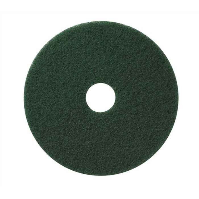 Americo 19" Green Scrub Floor Pads (Pack of 5)