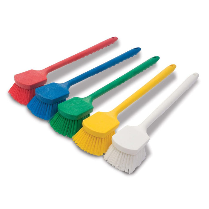 Malish Green Long Handled Pot Brush (Pack of 6)