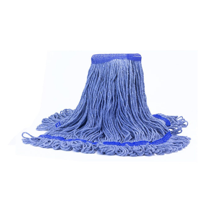 Malish 16 oz Blue Looped-End Mop (Pack of 12)