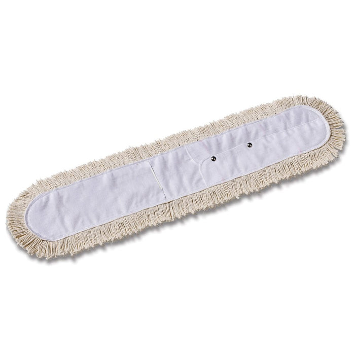 Malish 24" White Pro-Dust Mop (Pack of 24)