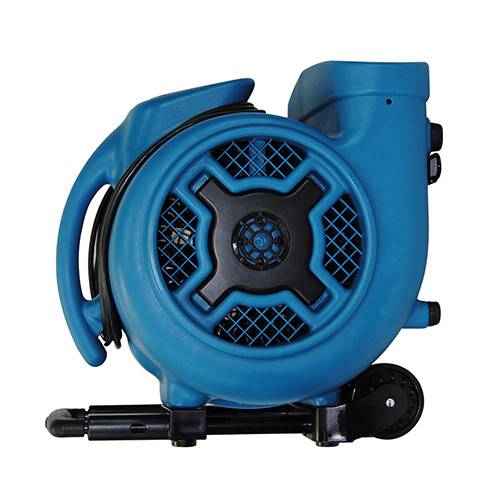 XPower P-830H 1 HP 3 Speeds Air Mover with Telescopic Handle & Wheels (PP)