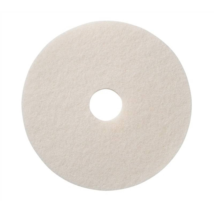 Americo 11" White Super Polishing Floor Pads (Pack of 5)