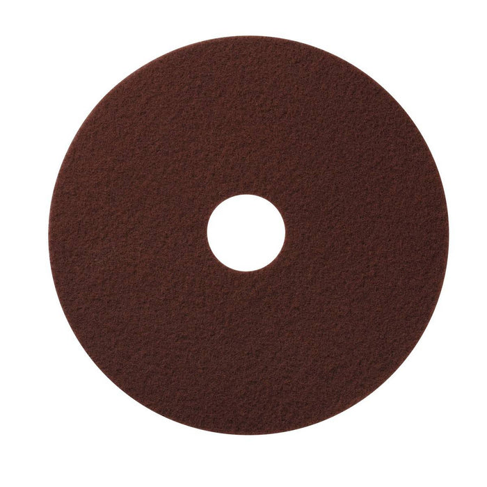 Americo Maroon EcoPrep Chemical Free Stripping Floor Pads - 14" (Pack of 10)