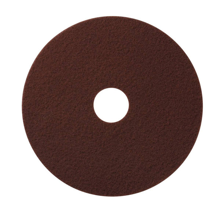 Americo Maroon EcoPrep Chemical Free Stripping Floor Pads - 15" (Pack of 10)