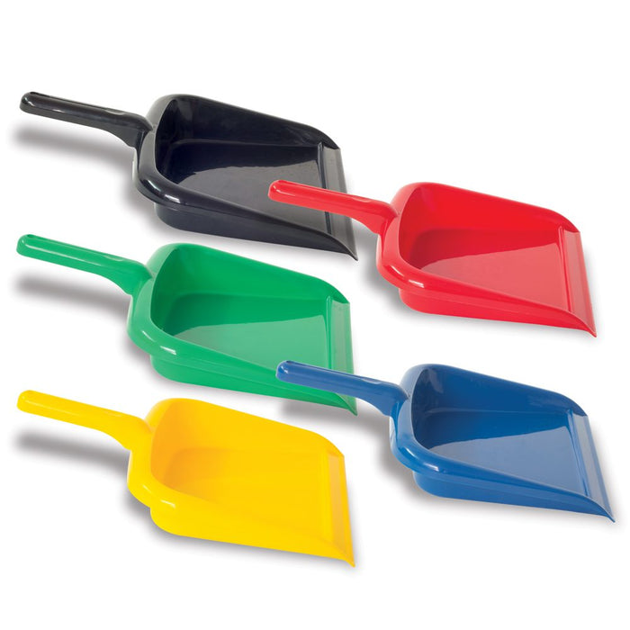 Malish Red Hand-held Dust Pan (Pack of 12)