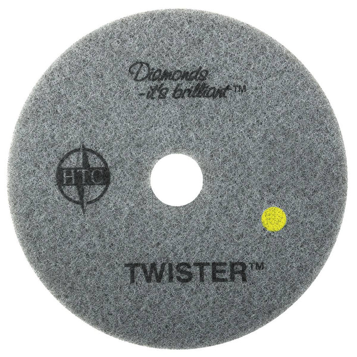 Americo Twister Yellow Floor Pads  - 21" (Pack of 2)