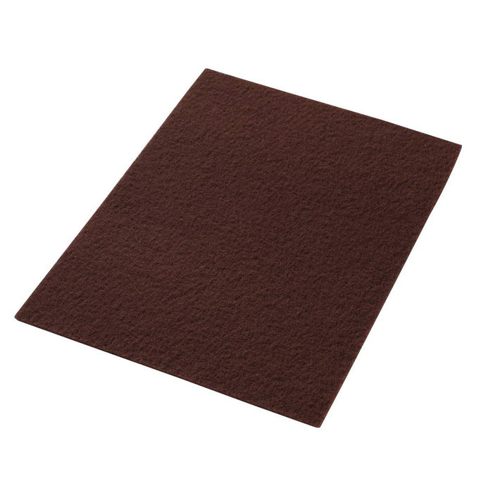 Americo Maroon EcoPrep Chemical Free Stripping Floor Pads - 14" x 20" (Pack of 10)