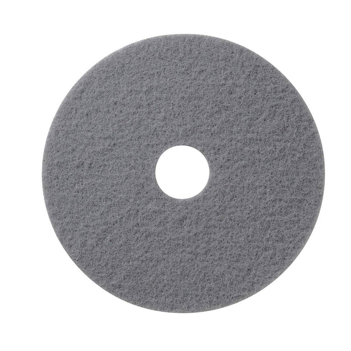 Americo Gray Marble Compound/Conditioning Floor Pads - 14" (Pack of 5)