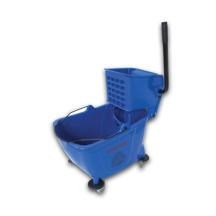 Malish 8.5-gal Blue Mop Bucket and Wringer