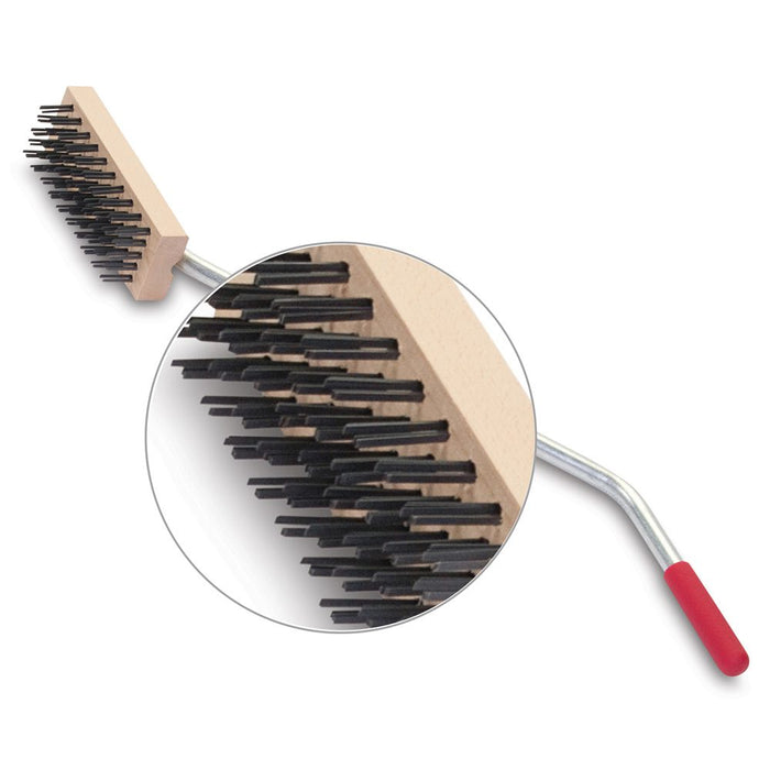 Malish Super Saver Flat Wire Grill Brush (Pack of 12)