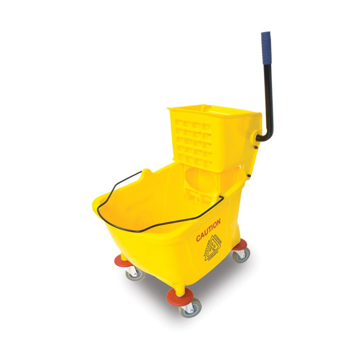 Malish 8.5-gal Yellow Mop Bucket and Wringer