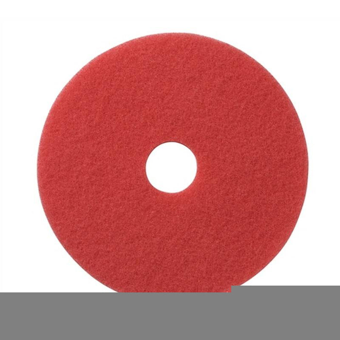 Americo 14" Red Buffing Floor Pads (Pack of 5)