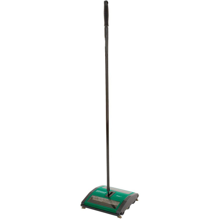 Bissell Manual Sweeper, Dual Rubber Brushes for Wet Messes