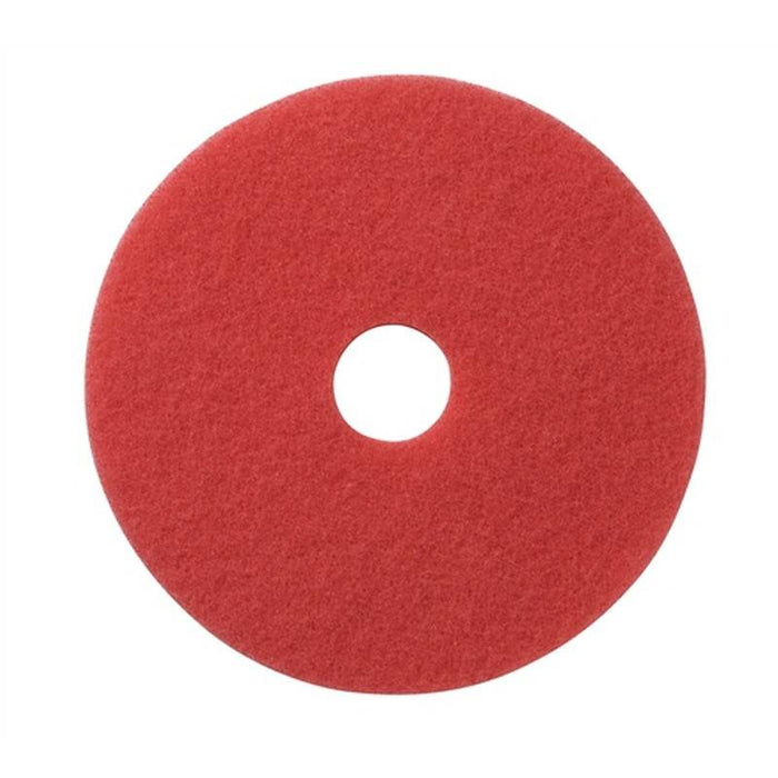 Americo 17" Red Buffing Floor Pads (Pack of 5)