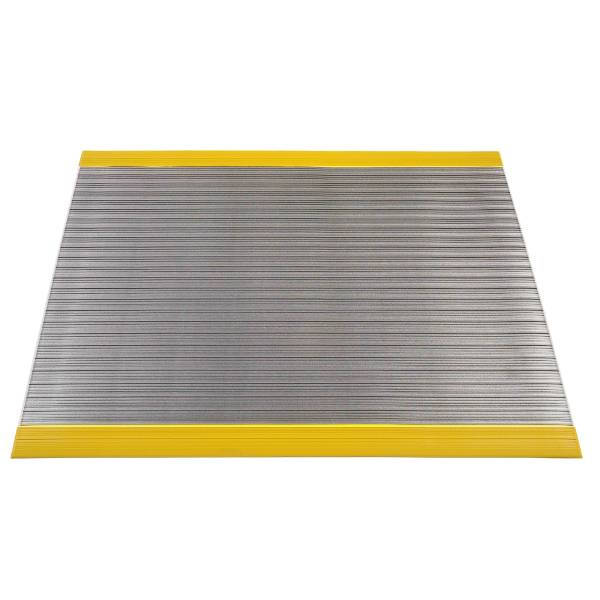 Americo Eversafe Anti-fatigue Ribbed Gray Floor Mat - 4' x 8'
