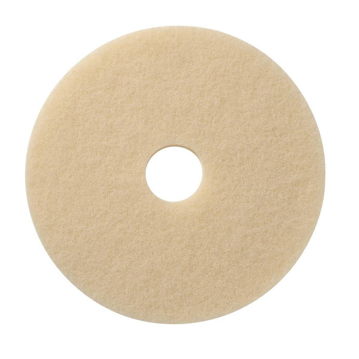 Americo Creme Marble Polishing Floor Pads - 14" (Pack of 5)