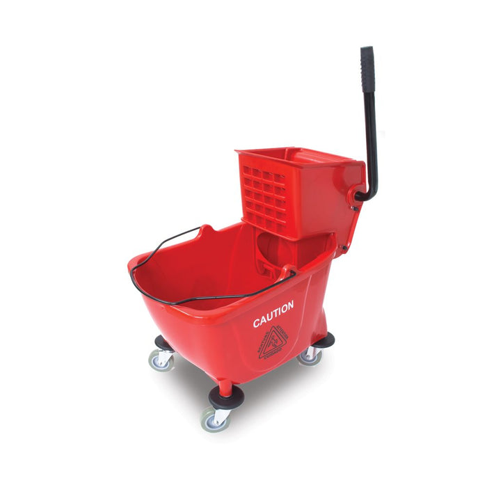 Malish 8.5-gal Red Mop Bucket and Wringer